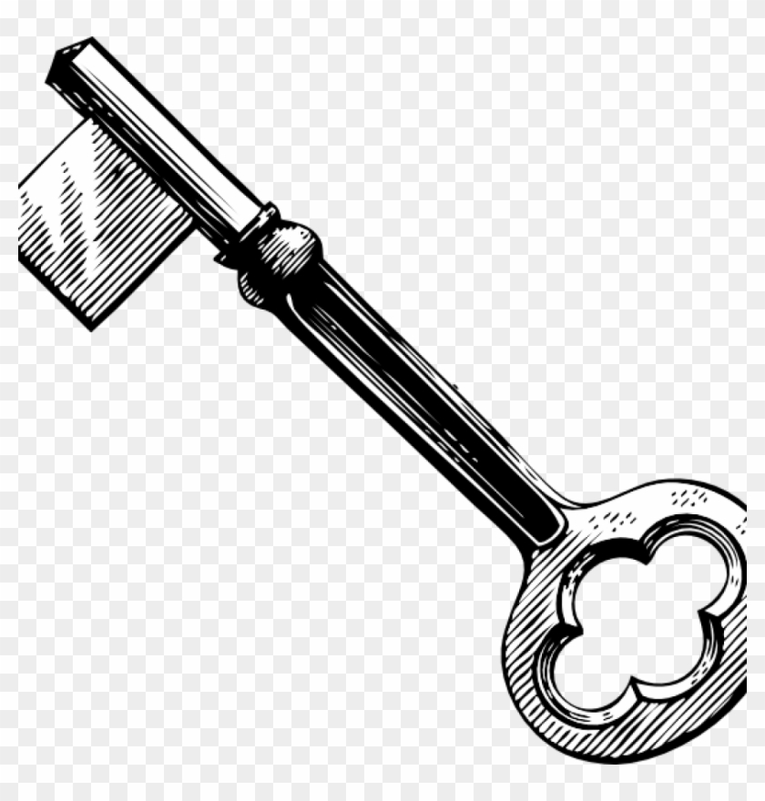 Vintage Key Clipart Key Vintage Clip Art At Clker Vector - Vintage Skeleton Key Mug #1342090