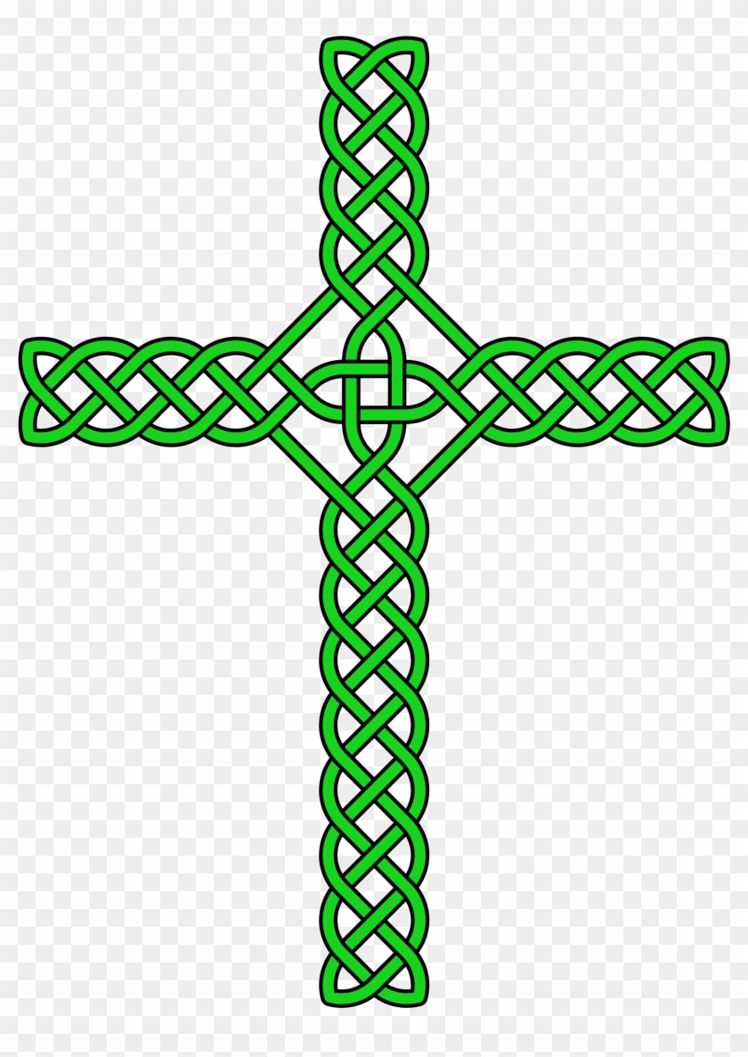 Open - Celtic Knot Cross #1342134