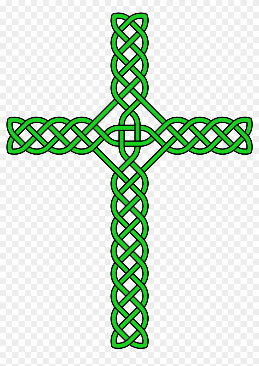 Open - Celtic Knot Cross #1342134
