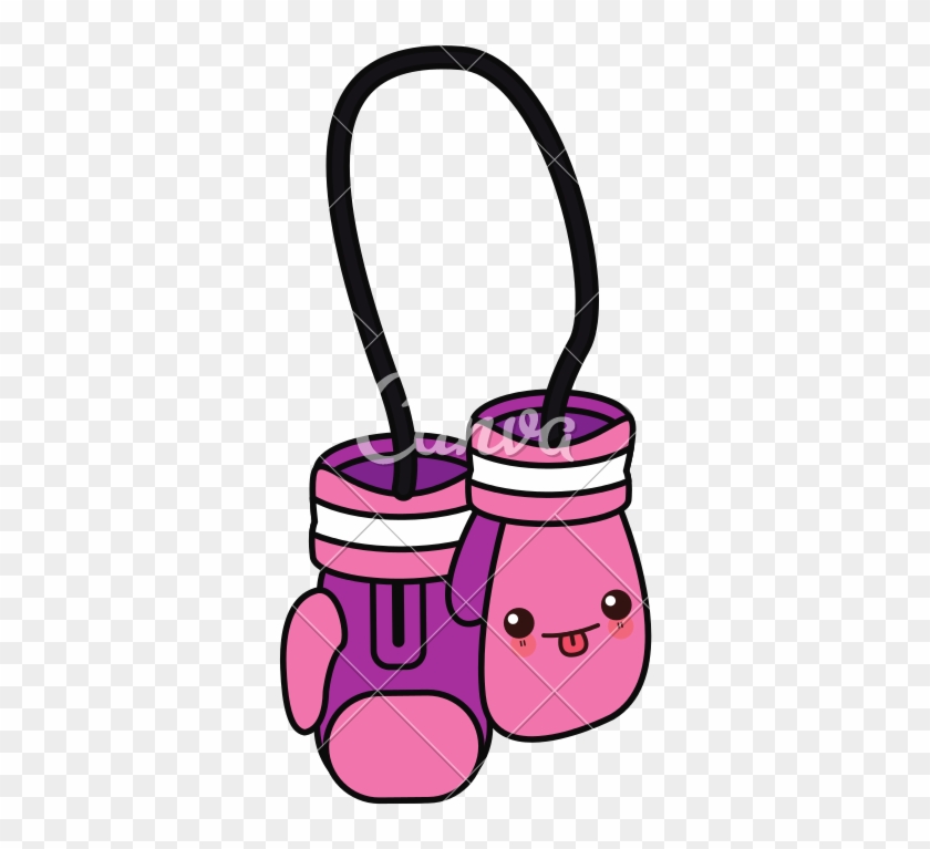 Kawaii Hanging Boxing Gloves - Kawaii Hanging Boxing Gloves #1342182