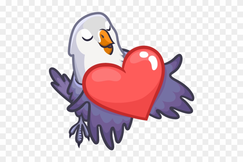 Vk Sticker Lovebirds - Стикеры Из Вк На Прозрачном Фоне #1342220