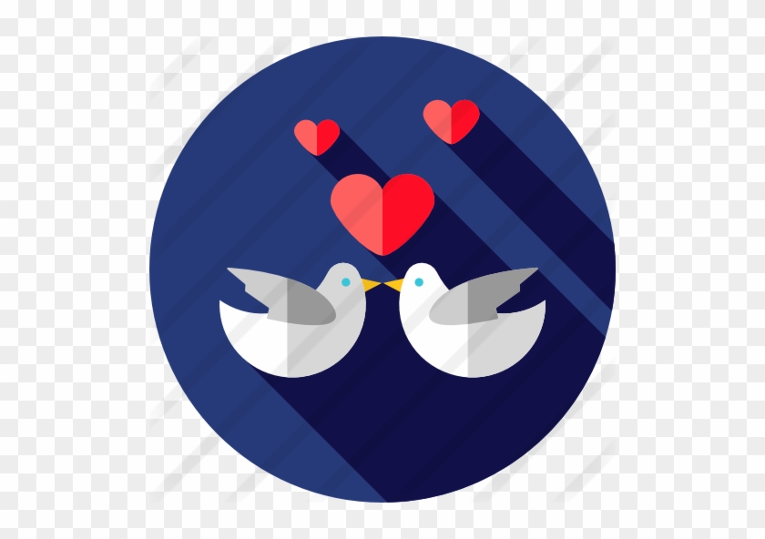Love Birds - Romantic Logo Png #1342229