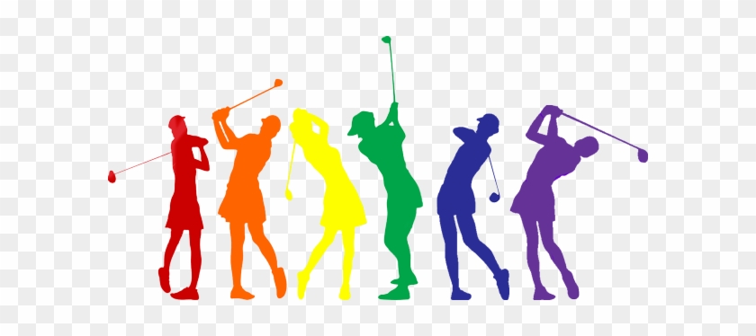 Clip Art Black And White Golfer Clipart Golf Group - Golf #1342264