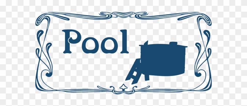 Pool Sign Png Images - Frame For Text Box #1342329