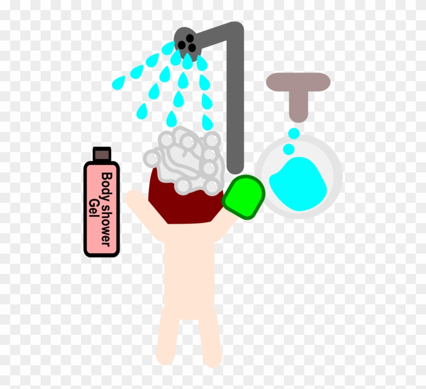 Computer Icons Shower Gel Hair Care Shampoo - Clip Art #1342346