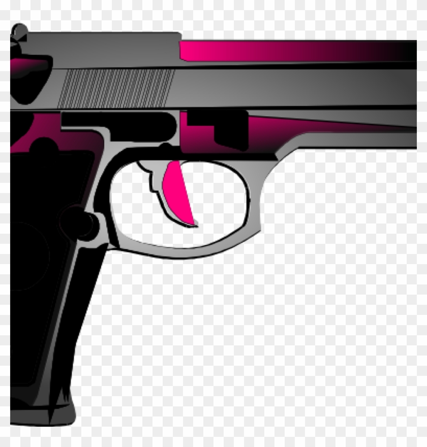 Handgun Clip Art Womens Guns Pink Handgun Clip Art - Women's Guns #1342375