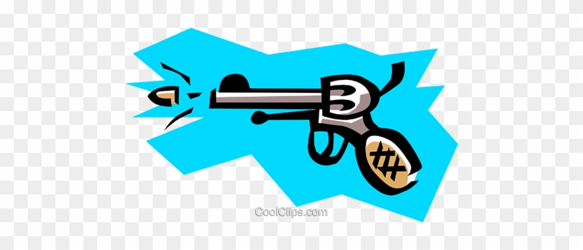 Hand Gun Royalty Free Vector Clip Art Illustration - Hand Gun Royalty Free Vector Clip Art Illustration #1342385