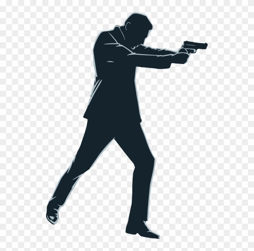 Firearm Computer Icons Gun Download Image File Formats - Person Shooting A Gun #1342387