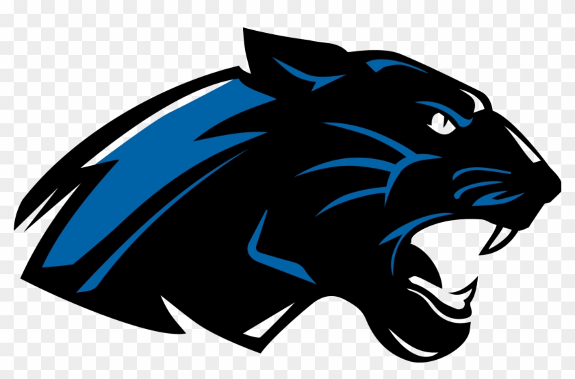 School Logo - Black Panther Animal Side View #1342404