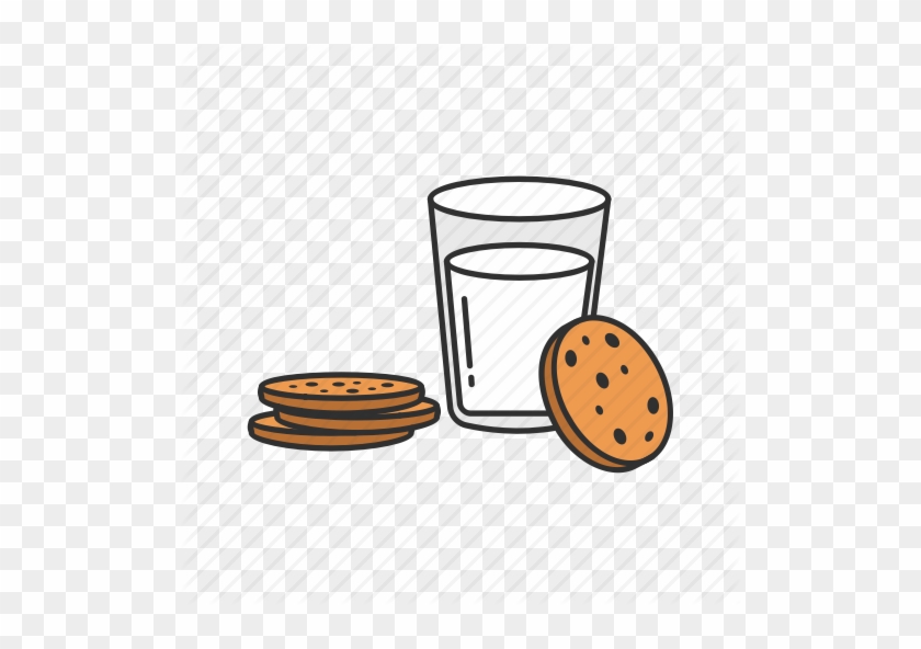 Milk And Cookies Png - Cookie #1342412