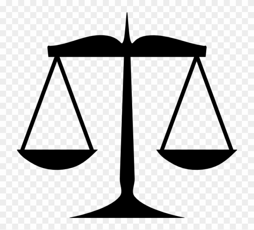 Permalink To Scales Of Justice Clip Art - Balance Clipart #1342473