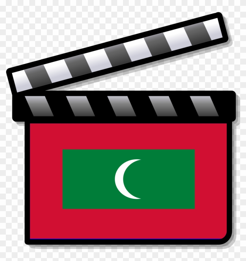 File - Clapperboard Maldives - Svg - One Act Play Logo #1342634