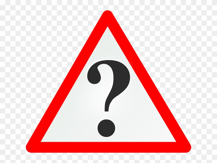 Free Photo Question Question Mark Demand Confirmation - Warning Triangle Transparent Png #1342662
