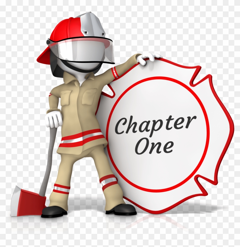 Fire On Maple Street Chapter - Powerpoint Template Firefighter #1342696