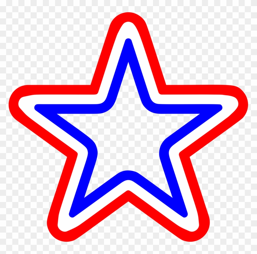 Tattoo Art & Design Tattoo Artist Nautical Star Kurt - Red White Blue Star Clipart #1342704