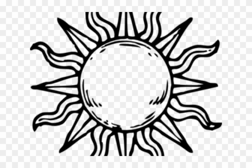 Sun Clipart Black And White Sun Picture Freeuse Download - Apollo God Of Sun Symbol #1342894