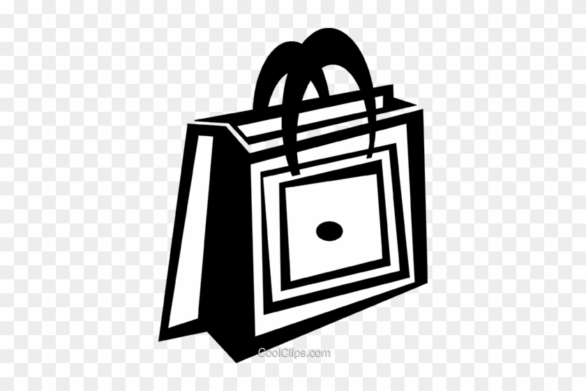 Shopping Bag Royalty Free Vector Clip Art Illustration - Shopping Bag Royalty Free Vector Clip Art Illustration #1342950