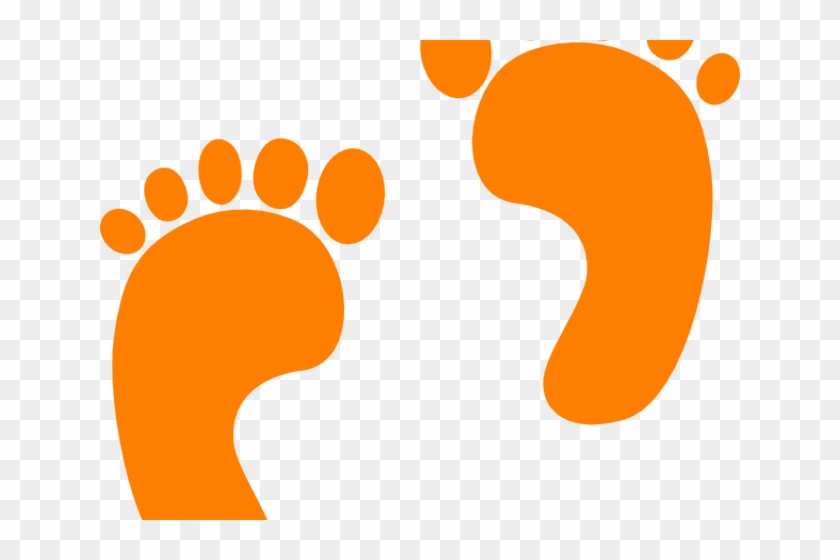 Baby Foot X Carwad Net Share - Foot Prints Clipart #1342973
