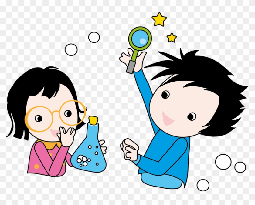 Science Cartoons Cartoonwjd Com For Free Clip - Cartoon Science Kids #1343016