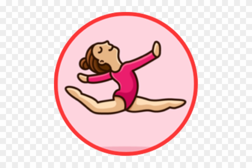 Gymnastics Girl Cartoon Free #1343119