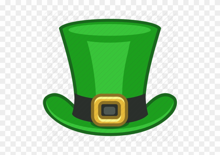Top Hat Clipart Irish - St Patricks Day Hat Cartoon #1343154