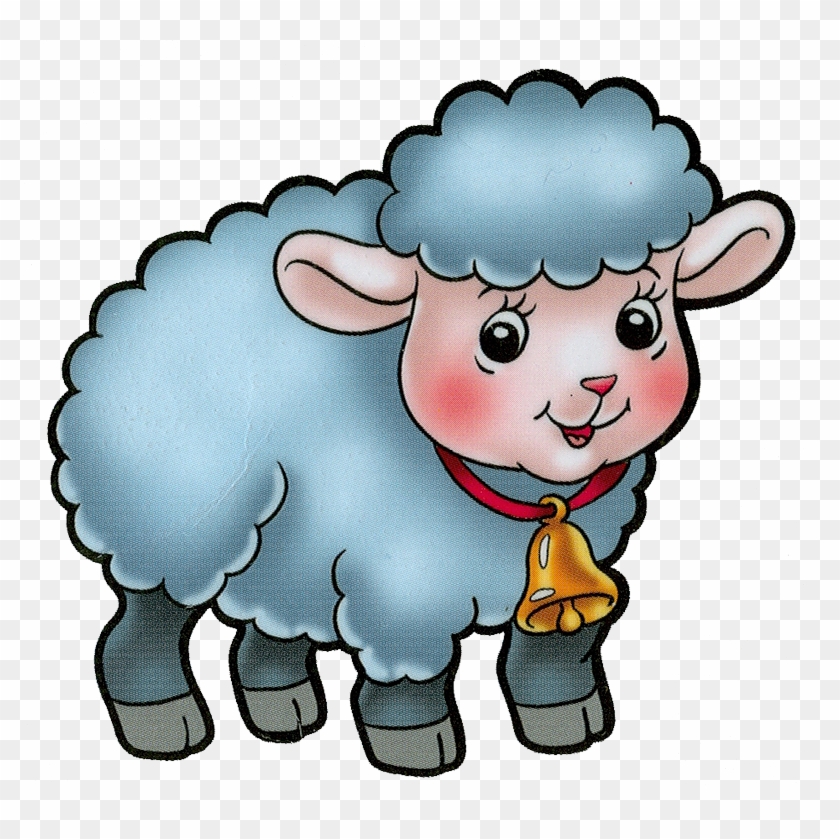 Lamb / Sheep Clip Art - Ovejita De Granja En Dibujo Animado - Free  Transparent PNG Clipart Images Download