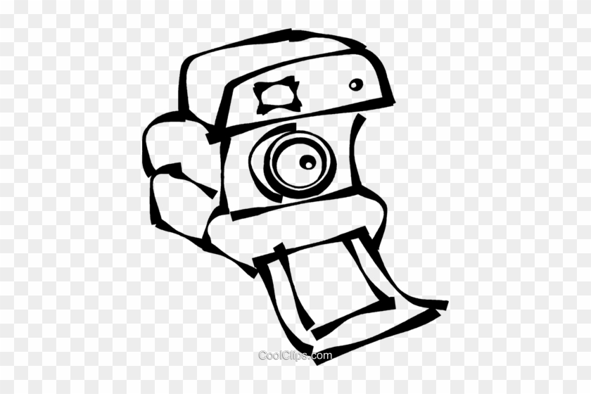 Camera Royalty Free Vector Clip Art Illustration - Illustration #1343202