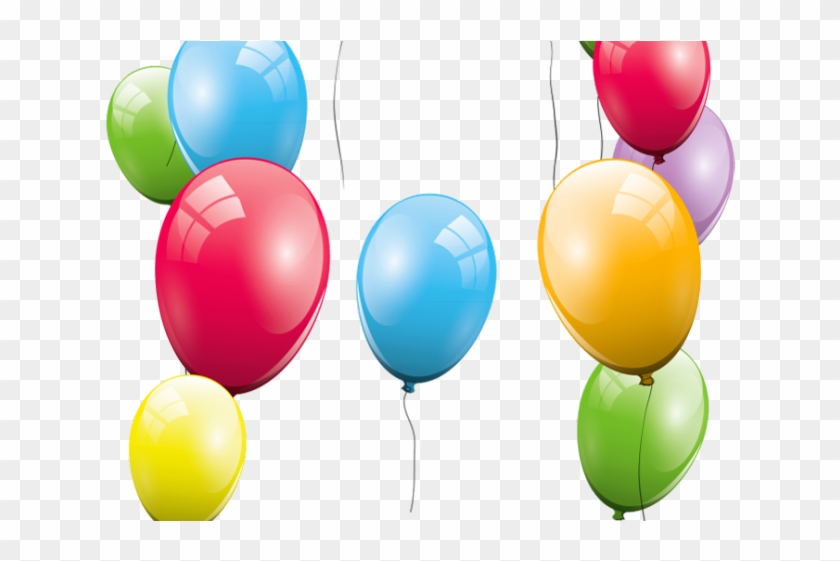 Balloon Clipart Happy Birthday - Birthday Clipart Transparent Background #1343209