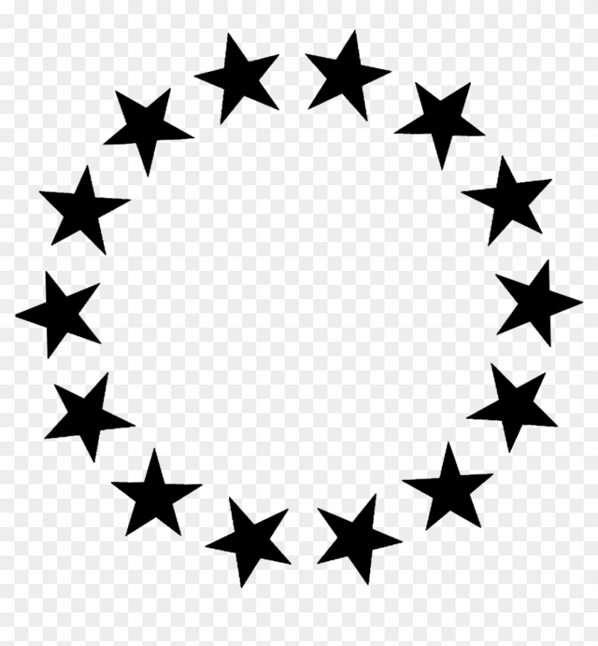 Stars Frame Border Frames Black Star - South Effingham High School Logo #1343220