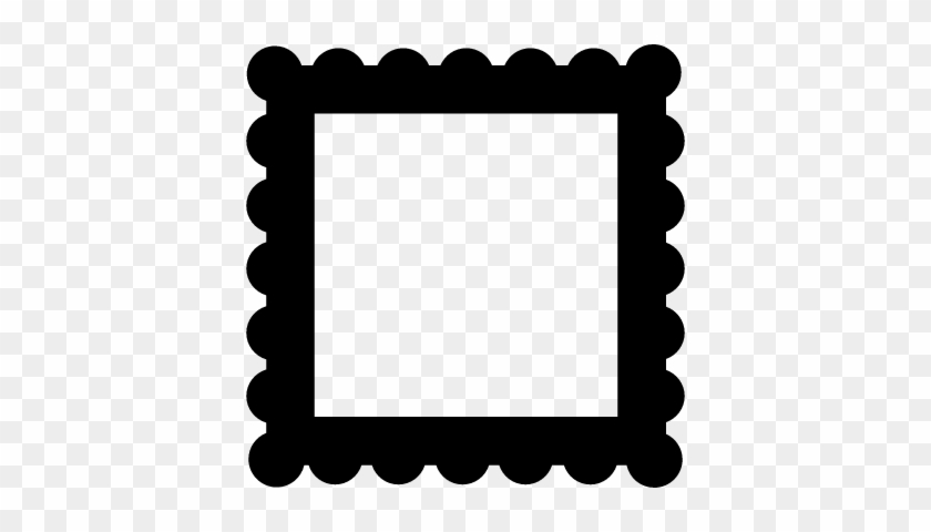 Frame Border Like A Stamp Vector - Frame Border Svg #1343229