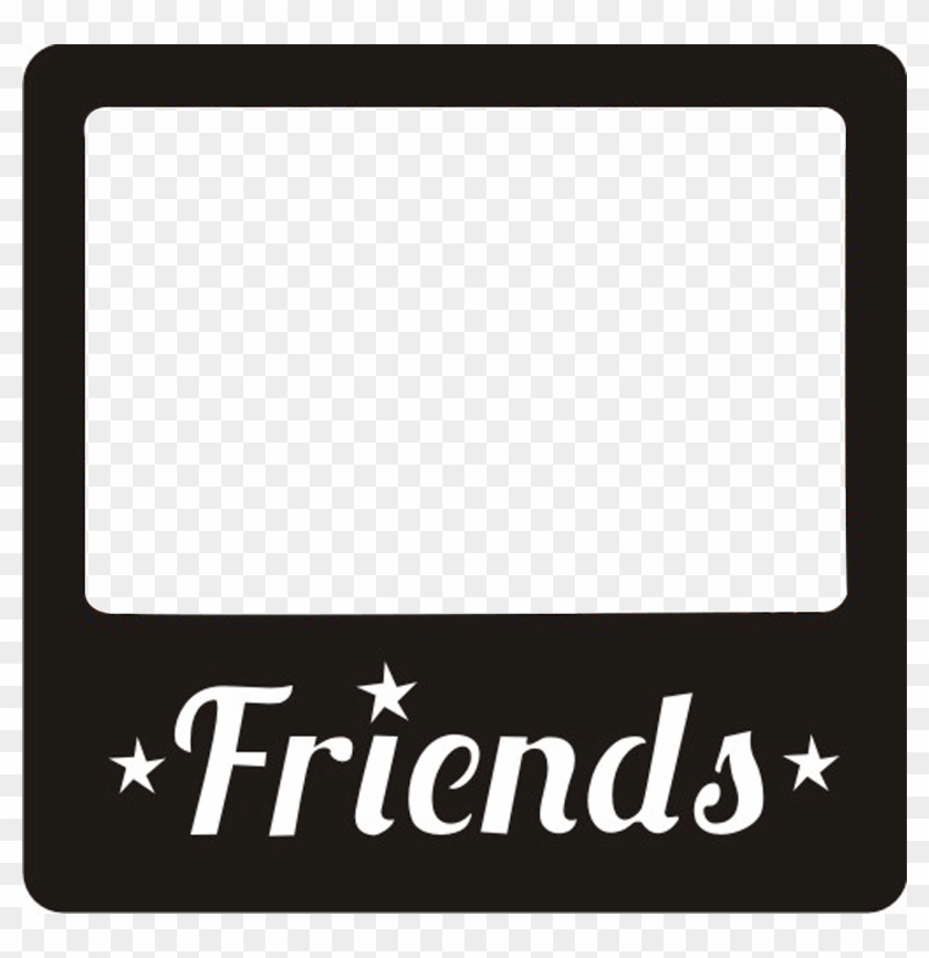 Friends Friend Frames Frame Borders Border - Frame Polaroid Png #1343241