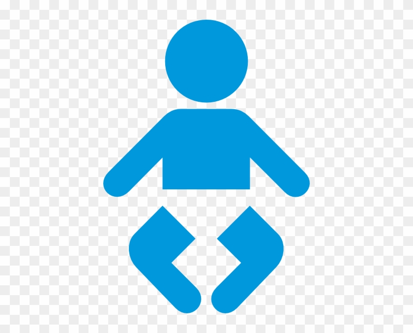 Baby Boy Silhouette - Baby Symbol #1343260