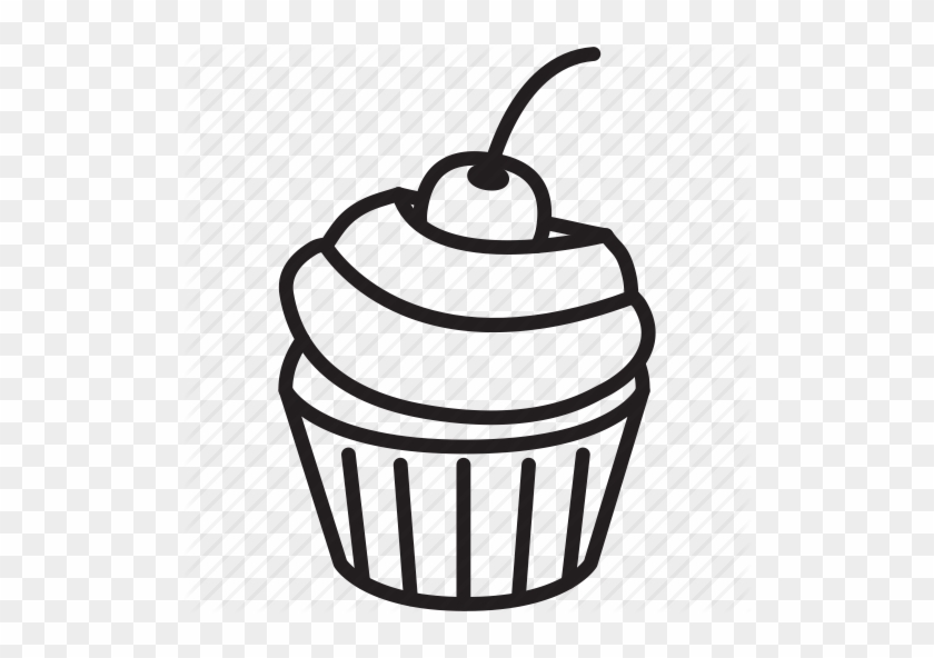 Cupcake Icon Png Clipart Cupcake Frosting & Icing Clip - Cupcake Icon Png #1343333