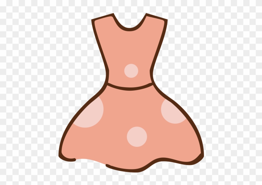 Dress, Fill, Monochrome Icon - Dress #1343340
