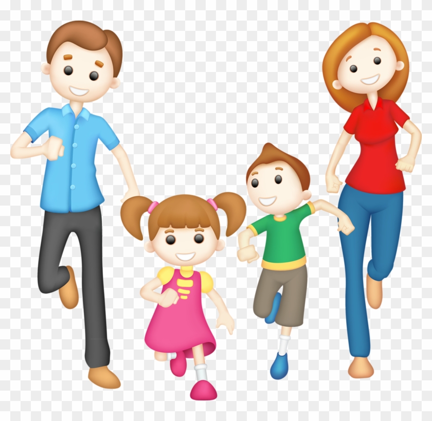 Image Freeuse Download Extended Clipart Happy - Family Clipart Png #1343403