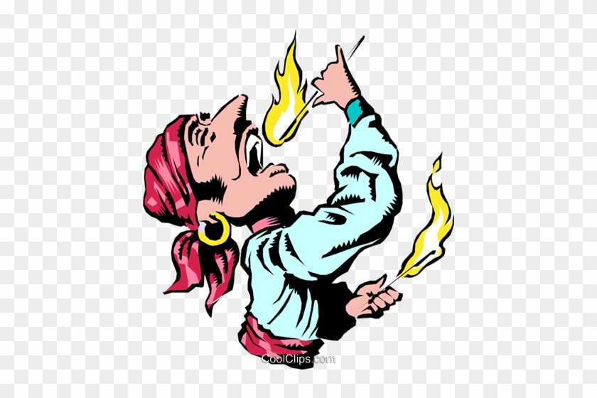 Circus Fire Eater - Circus Fire Eater Cartoon #1343410