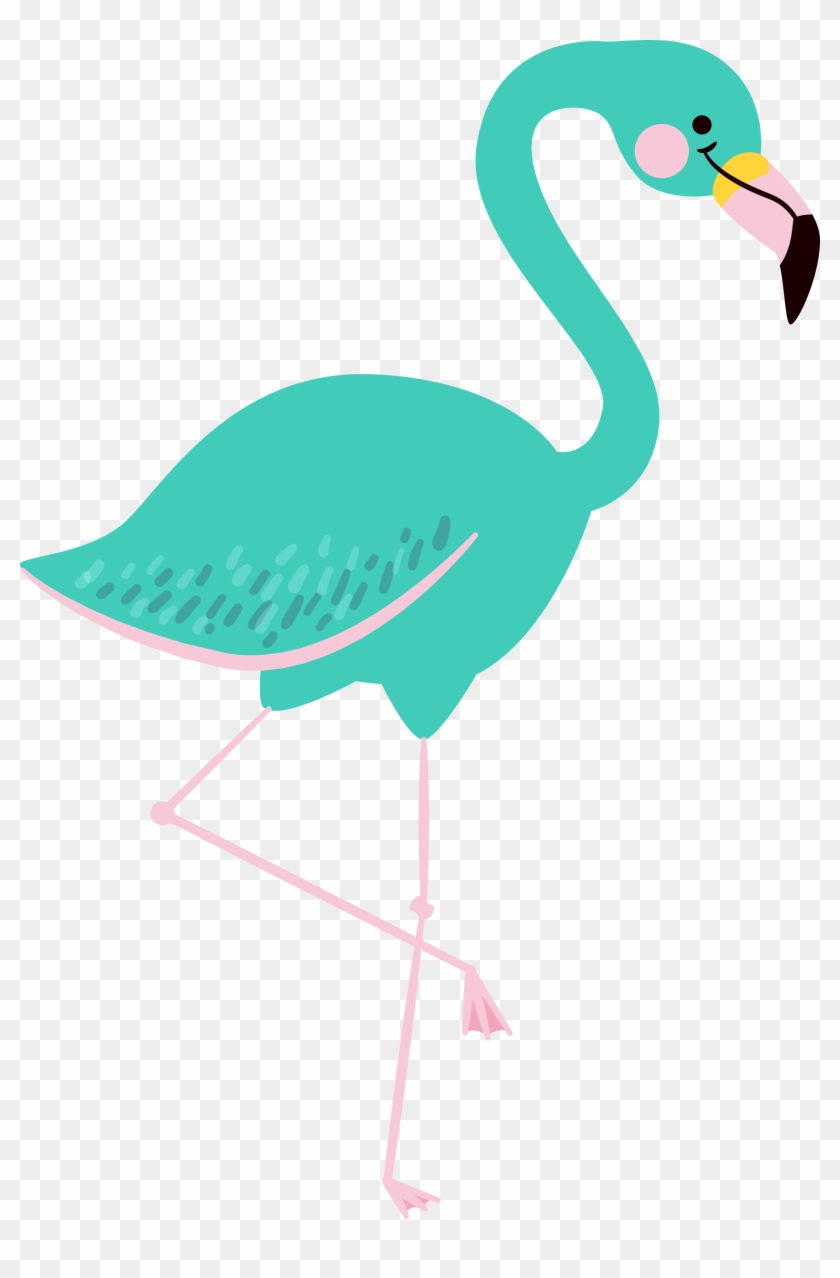 1 - Clip Art Flamingo Png #1343415