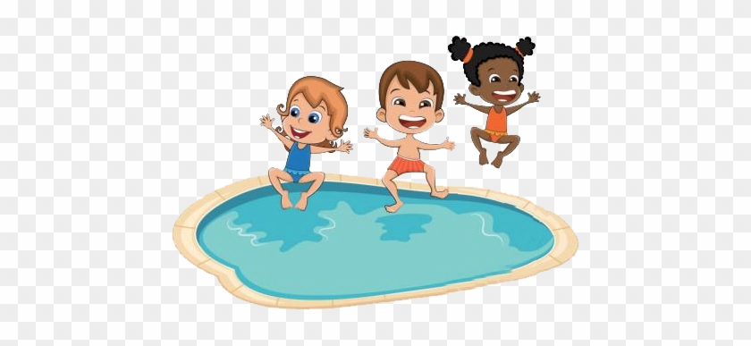 Pools Hours Through Labor Day - Jumping In A Swimming Pool Clip Art #1343451