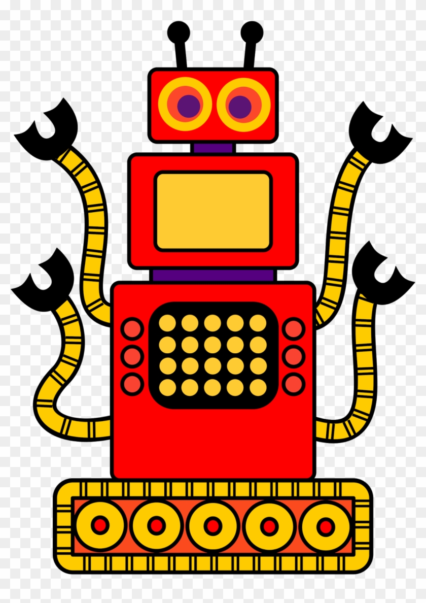 Robot Clipart - Robot Torso Clip Art #1343472