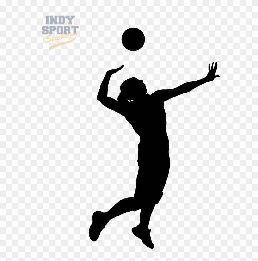 Download Volleyball Silhouette Free Transparent Png Clipart Images Download
