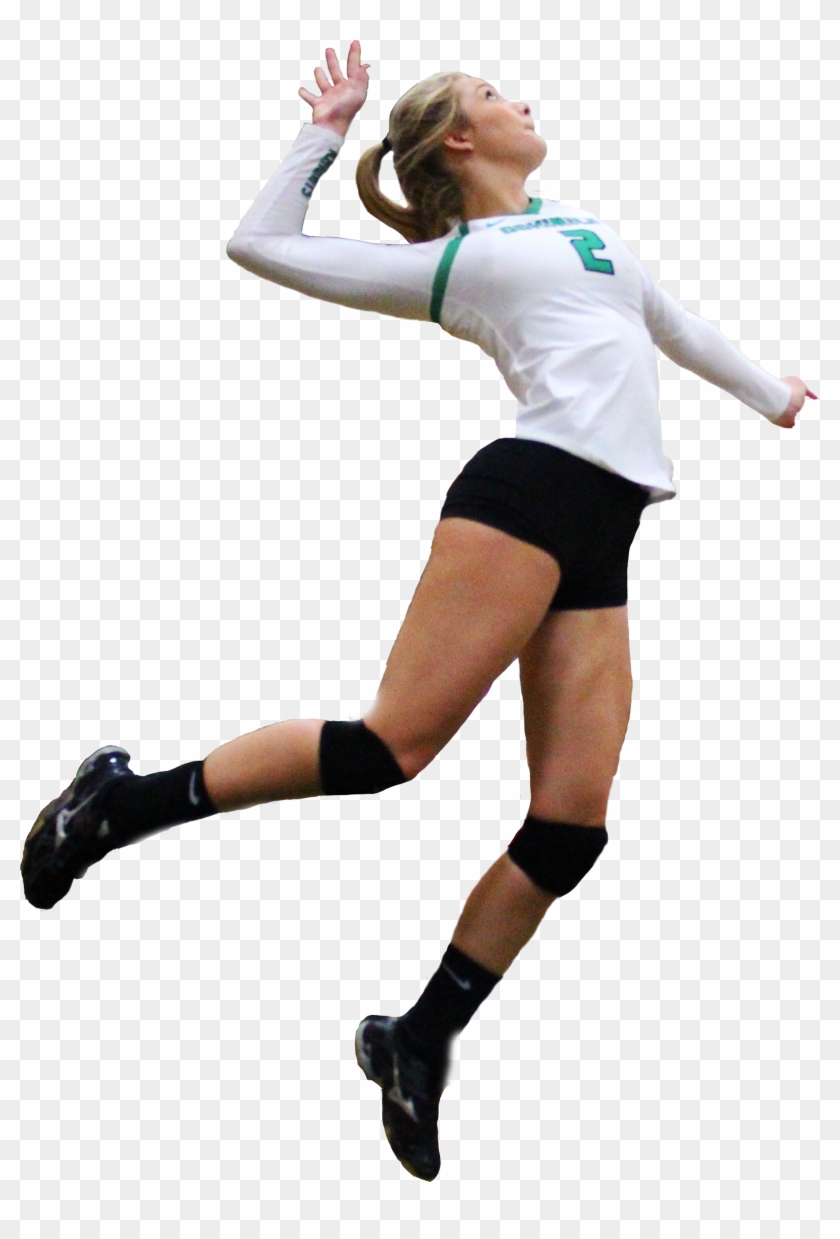 Clip Art Images - Volleyball Player Png #1343536