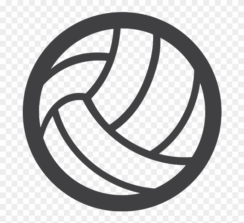 Volleyball Logo Ball #1343541