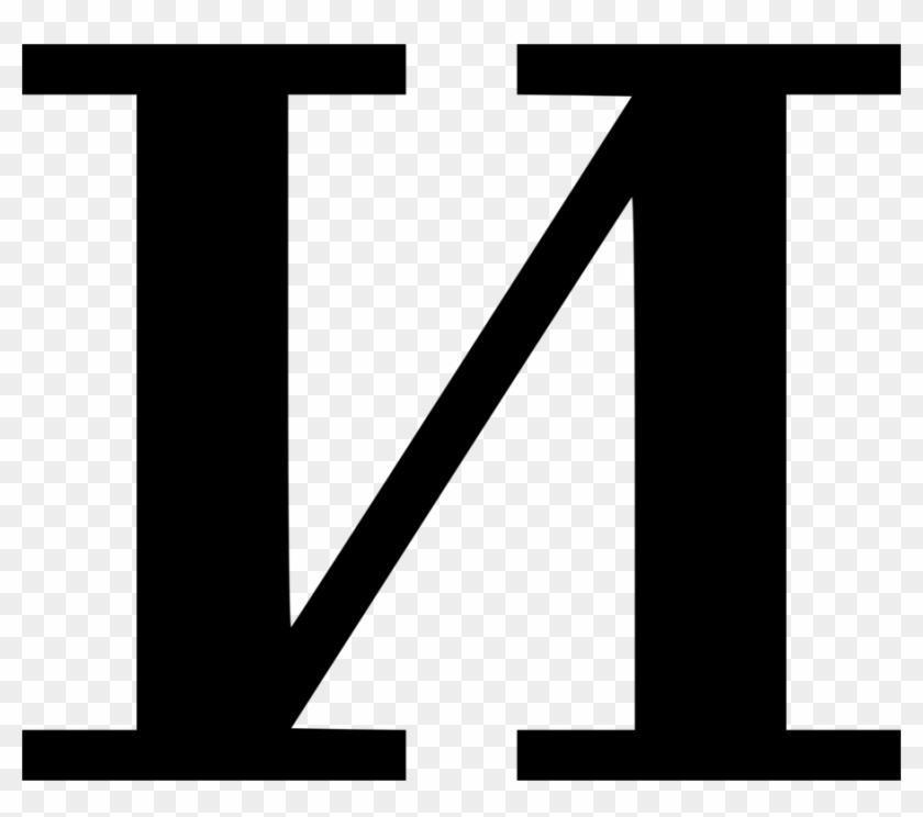 Download Letter I In Cyrillic Clipart Cyrillic Script - Russian Letter И #1343553