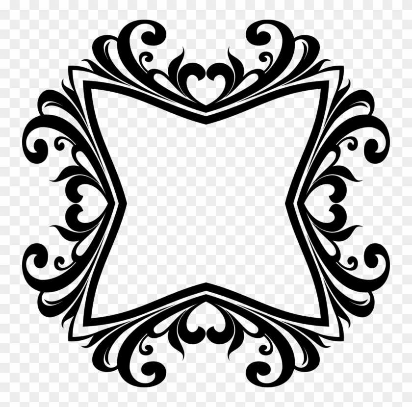 Line Art Decorative Arts Ornament Computer Icons Visual - Clip Art #1343561