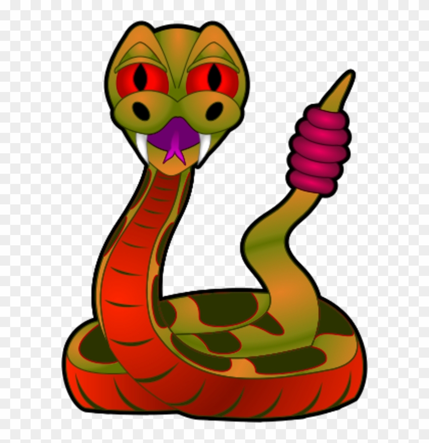 Snake Clip Art Clipart Snake Venomous Snake Clipart - Venomous Snake Clipart #1343666