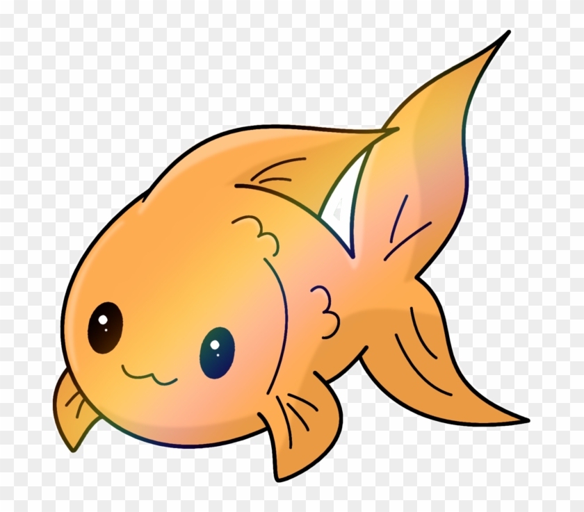 Goldfish Rainbow Kawaii Fish Freetoedit - Kawaii Fish #1343728