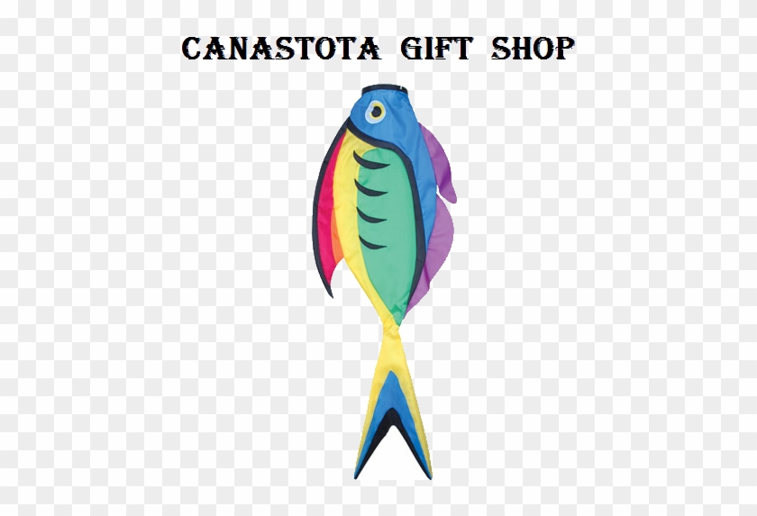 52" Rainbow Surgeon Fish Windsocks Upc - Rainbow Surgeon Fish Windsock Hanging Decoration (130cm #1343753