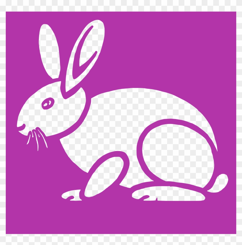 Cartoon Clipart Domestic Rabbit Easter Bunny Clip Art - Clip Art #1343872