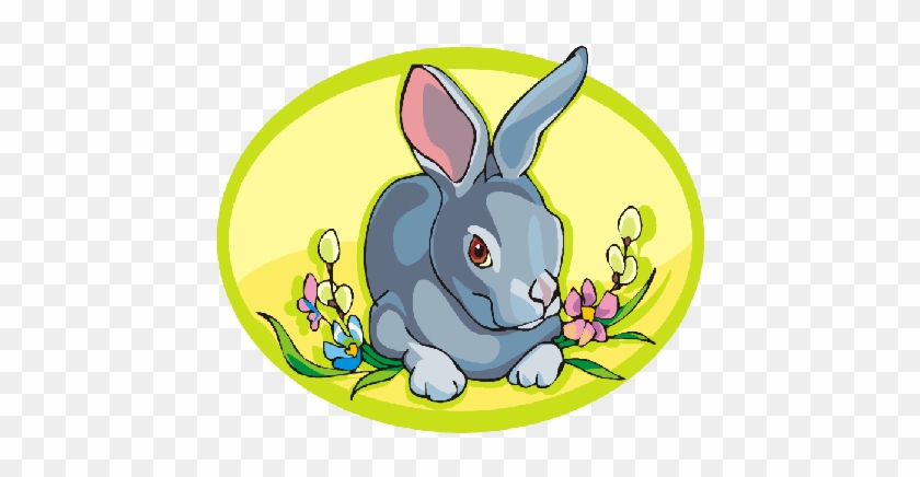 Easter Bunny Clipart Creepy - Love My Rabbit - Gray Shower Curtain #1343876