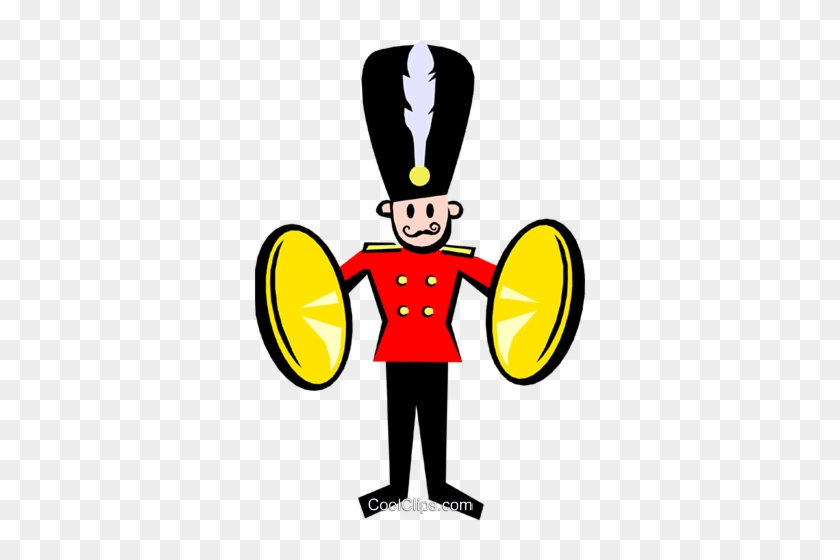 Royal Band Royalty Free Vector Clip Art Illustration - Marching Band Member Clipart #1343882